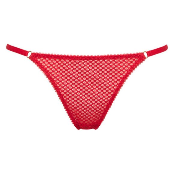 NWT L’Agent by AP Addie Mesh Lace G-String Thong - Picture 3 of 10